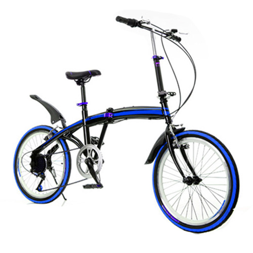Foldy Bike 2.0 Αεροδυναμικό Σπαστό Ποδήλατο με 6 Ταχύτητες, V Brakes Φρένα Μπρος/ Πίσω, Αναδιπλούμενο Σκελετό, Τιμόνι & Πετάλια & Ανακλαστήρα Πίσω